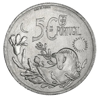 Euromince mince 5 Euro Portugalsko 2023 - Jednorožec (UNC)