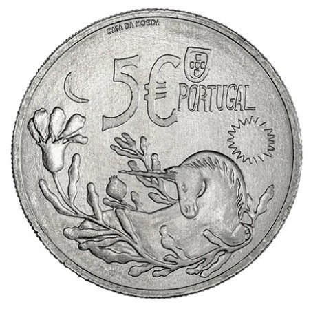 euroerme érme 5 Euro Portugália 2023 - Az egyszarvú (UNC)