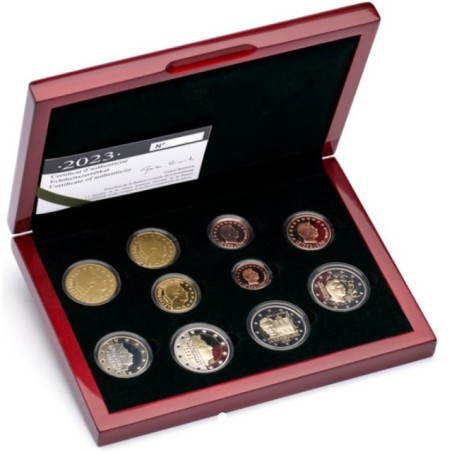 euroerme érme Elővétel Luxemburg 2023 - 10 részes forgalmi sor (Proof)