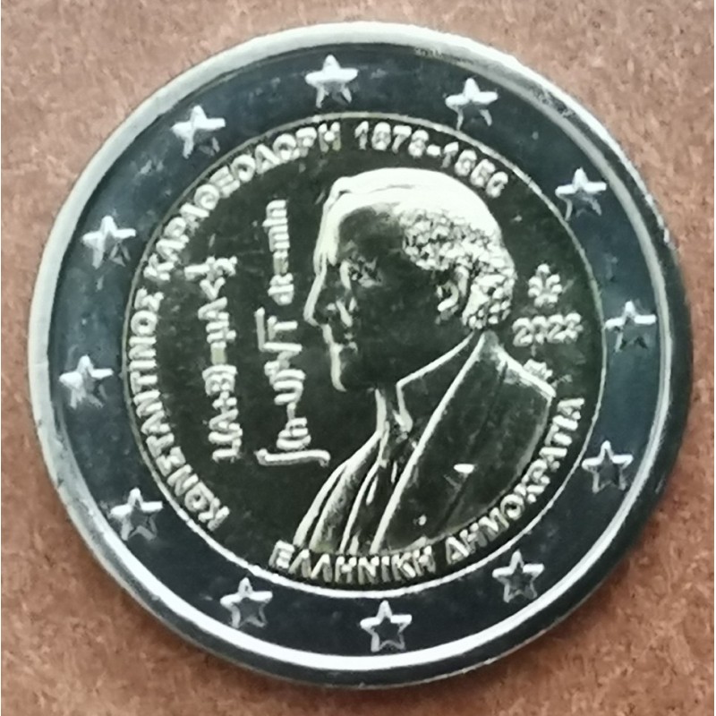 Euromince mince 2 Euro Grécko 2023 - Constantin Carathéodory (UNC)