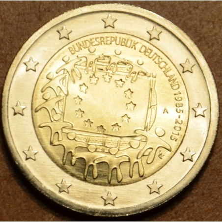 euroerme érme 2 Euro Németország 2015 \\"A\\" Az európai lobogó 30 ...