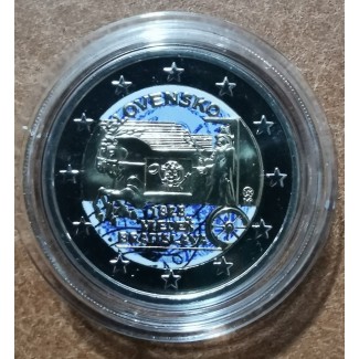 Euromince mince 2 Euro Slovensko 2023 - Expresná pošta Viedeň – Bra...