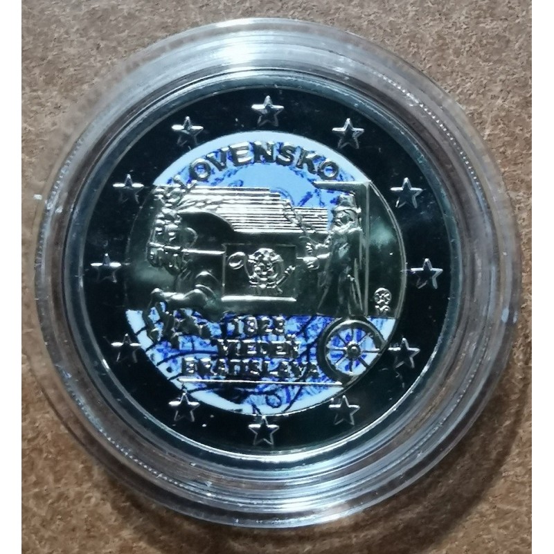 eurocoin eurocoins 2 Euro Slovakia 2023 - Horse-drawn express mail ...