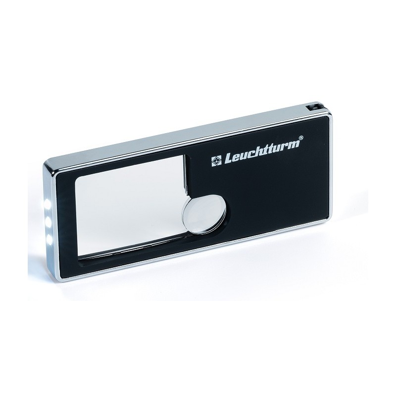 eurocoin eurocoins Leuchtturm Folding magnifier 2,5x magnification ...