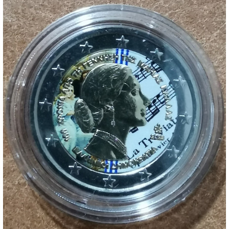 eurocoin eurocoins 2 Euro Greece 2023 - Maria Callas (colored UNC)