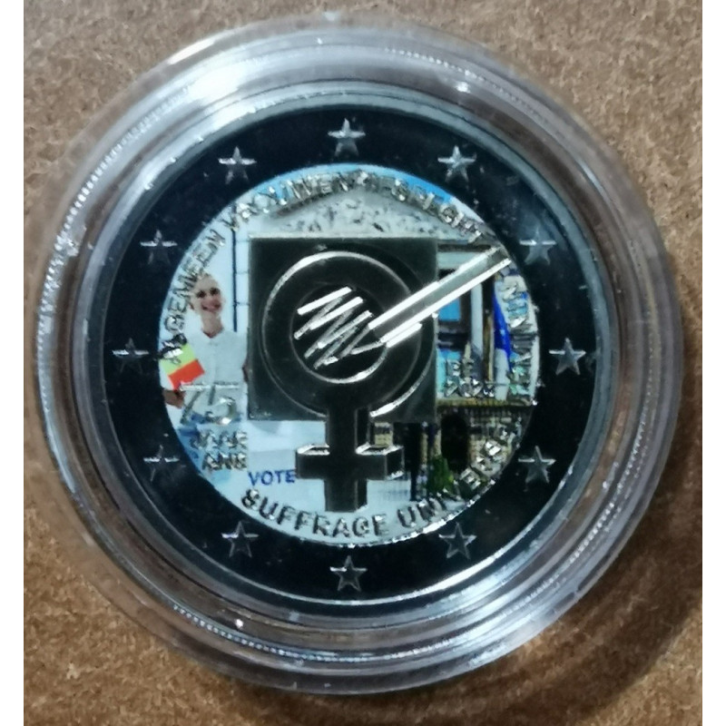 eurocoin eurocoins 2 Euro Belgium 2023 - 75 years women’s suffrage ...