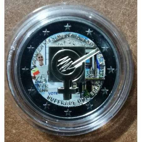 Euromince mince 2 Euro Belgicko 2023 - Volebné právo žien III. (far...