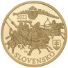 Euromince mince 100 Euro Slovensko 2023 - Vznik Samovej ríše (Proof)
