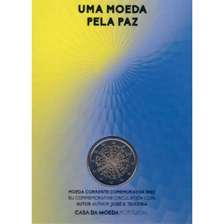 Euromince mince 2 Euro Portugalsko 2023 - Mier medzi národmi (BU)