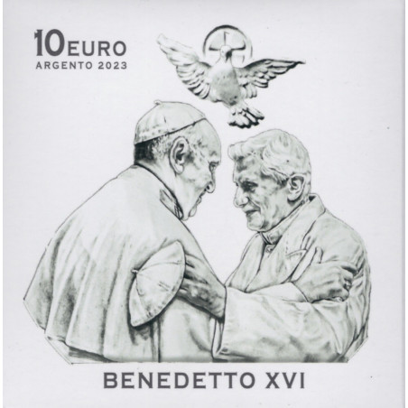 eurocoin eurocoins 10 Euro Vatican 2023 - Benedetto XVI. (Proof)