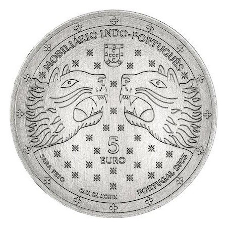 eurocoin eurocoins 5 Euro Portugal 2023 - Indo-Portuguese Furniture...