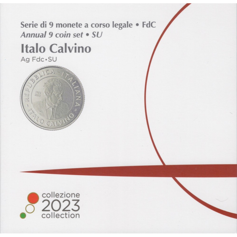 Euromince mince Taliansko 2023 sada 9 mincí (BU)