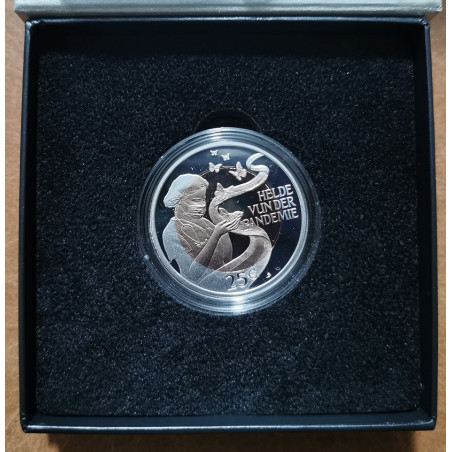 25 Euro Luxembursko 2023 - Hrdinovia zdravotníctva (Proof)