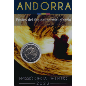 2 Euro Andorra 2023 - Summer solstice (BU)