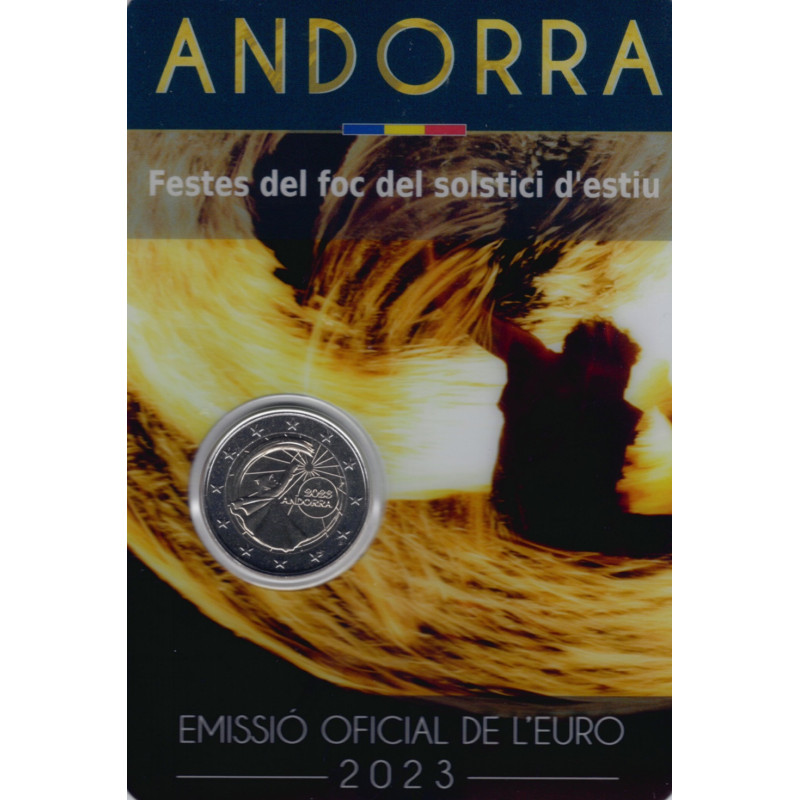 2 Euro Andorra 2023 - Letný slnovrat (BU)