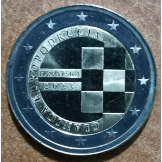 Euromince mince 2 Euro Chorvátsko 2023 - Chorvátsko v eurozóne (UNC)