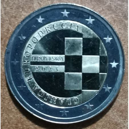 eurocoin eurocoins 2 Euro Croatia 2023 - Croatia in Eurozone (UNC)