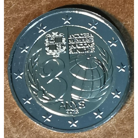 2 Euro Andorra 2023 - Az ENSZ tagság 30 éve (UNC)