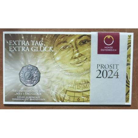 5 Euro Ausztria 2024 - A boldog ugrás (BU)