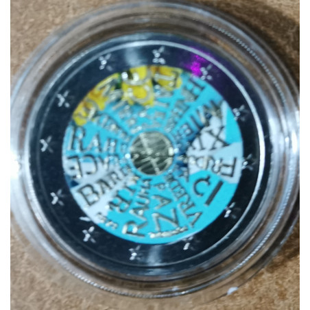 2 Euro Portugalsko 2023 - Mier medzi národmi II. (farebná UNC)