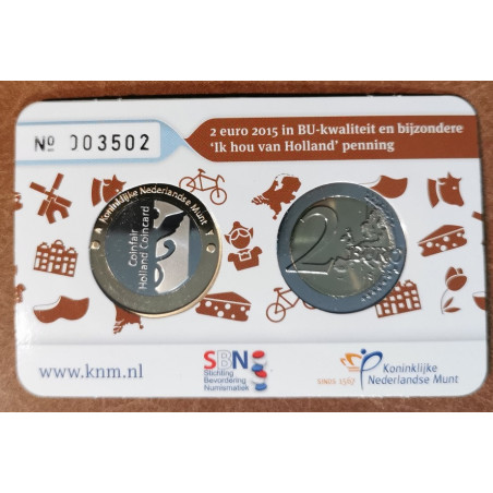 2 Euro Holandsko 2015 - Holland coin fair (BU)