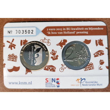 2 Euro Hollandia 2015 - Holland coin fair (BU)