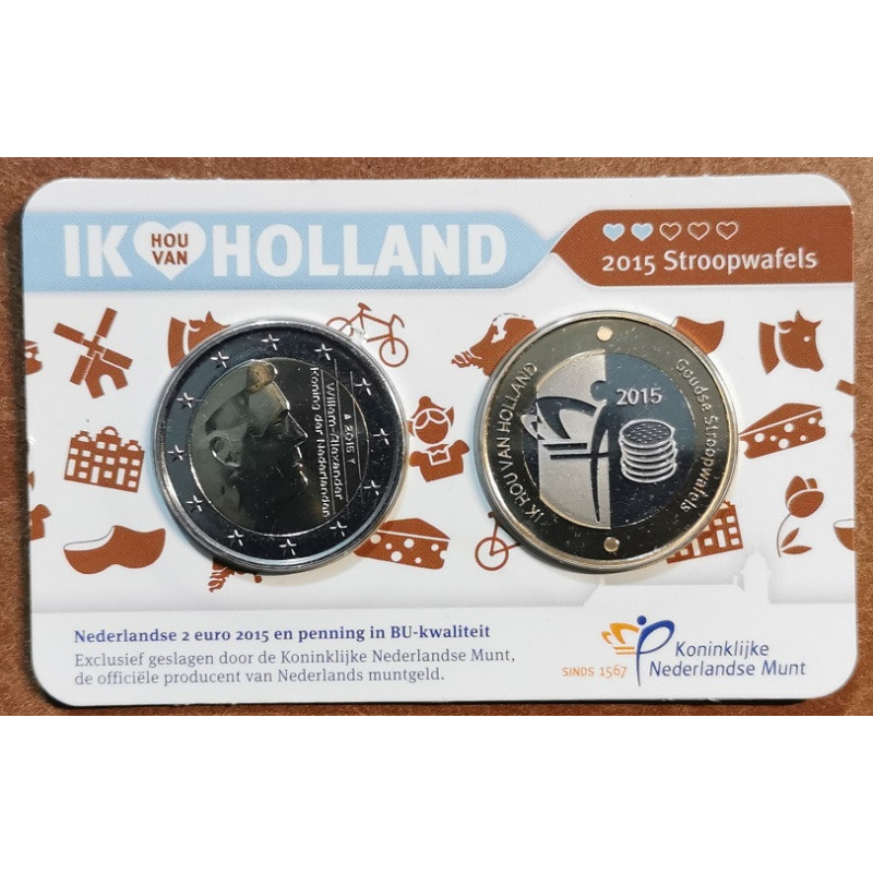 2 Euro Holandsko 2015 - Holland coin fair (BU)