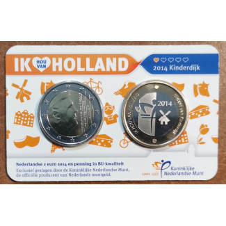 2 Euro Holandsko 2014 - Holland coin fair (BU)