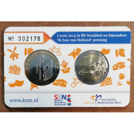 2 Euro Hollandia 2014 - Holland coin fair (BU)
