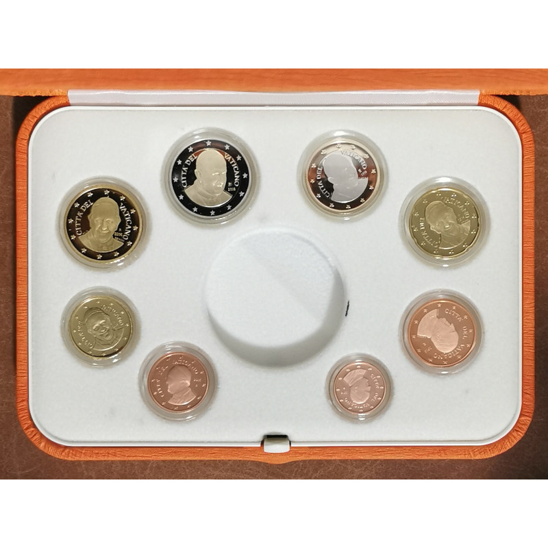 Vatican 2016 set of 8 coins (Proof)