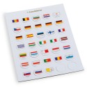 Leuchtturm Flag Chips suitable for 2-Euro Caps