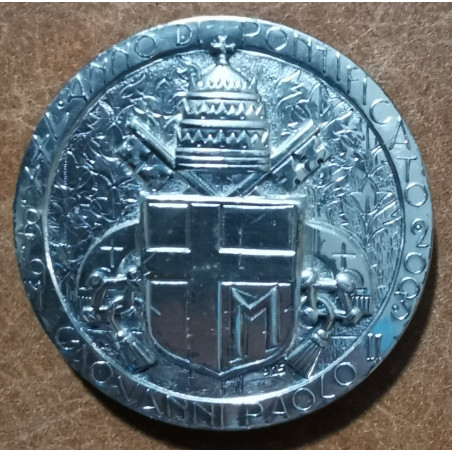 Vatican 2003 silver medal - Homage to Leonardo (UNC)