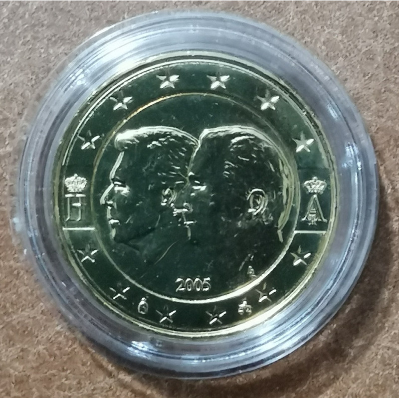 2 Euro Belgicko 2005 - Belgicko-Luxemburská hospodárska únia (pozlátená UNC)