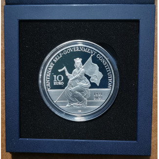 10 Euro Malta 2021 - Ústava samosprávy (Proof)