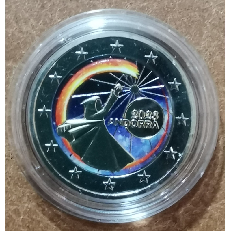 2 Euro Andorra 2023 - Summer solstice (colored UNC)