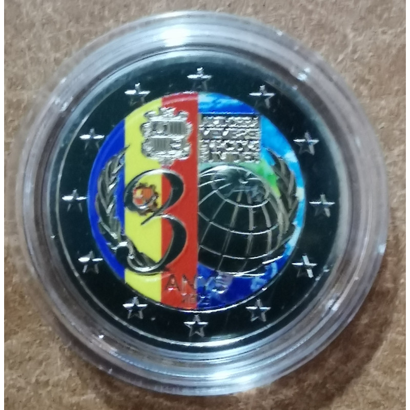 2 Euro Andorra 2023 - UN membership (colored UNC)
