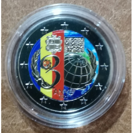 2 Euro Andorra 2023 - UN membership (colored UNC)