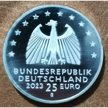 25 Euro Nemecko 2023 - Vianoce: Erzgebirge sviečkový oblúk (UNC)