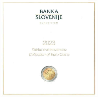 Slovinsko 2023 sada 10 euromincí (BU)