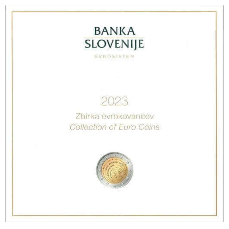 Slovenia 2023 set of 10 eurocoins (BU)