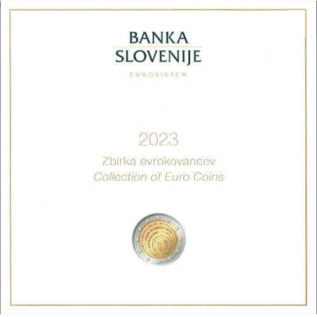 Slovenia 2023 set of 10 eurocoins (BU)
