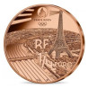 1/4 Euro Franciaország 2023 - A 2024-es olimpia: A kabala (UNC)
