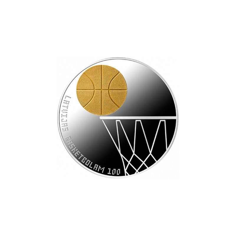 5 Euro Latvia 2023 - Basketball (Proof) 5 Euro Latvia 2023 - Basketball (Proof)