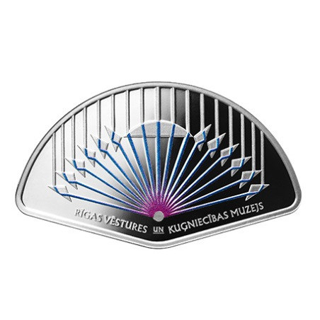 5 Euro Latvia 2023 - Fan of Light Rays (Proof)