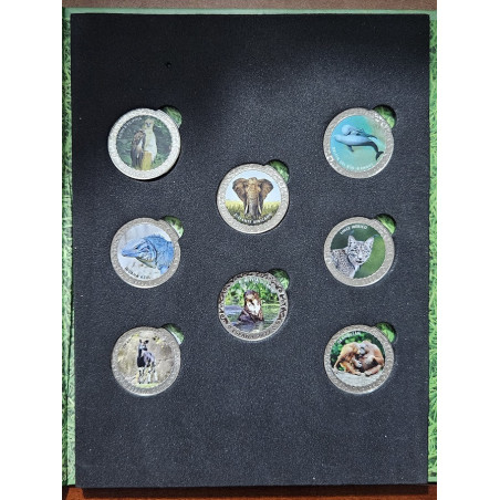 16x 1,50 Euro Spain 2022 - Endangered animals (UNC)