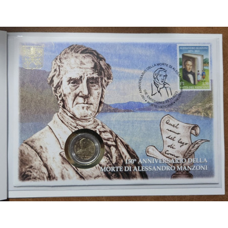 2 Euro Vatican 2023 - Alessandro Manzoni (Numisbrief)