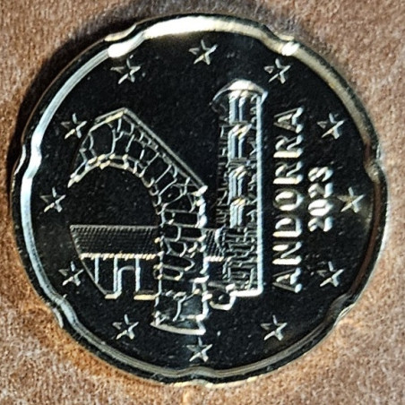 euroerme érme 20 cent Andorra 2023 (UNC)