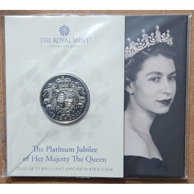 5 Pound United Kingdom 2022 - The Platinum Jubilee Of Her Majesty The Queen (BU)