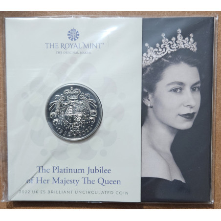 5 Pound United Kingdom 2022 - The Platinum Jubilee Of Her Majesty The Queen (BU)