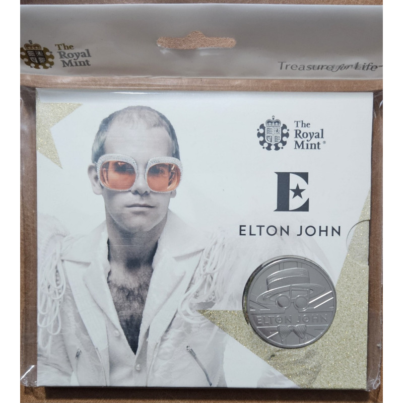 5 Pound United Kingdom 2020 - Elton John (BU)